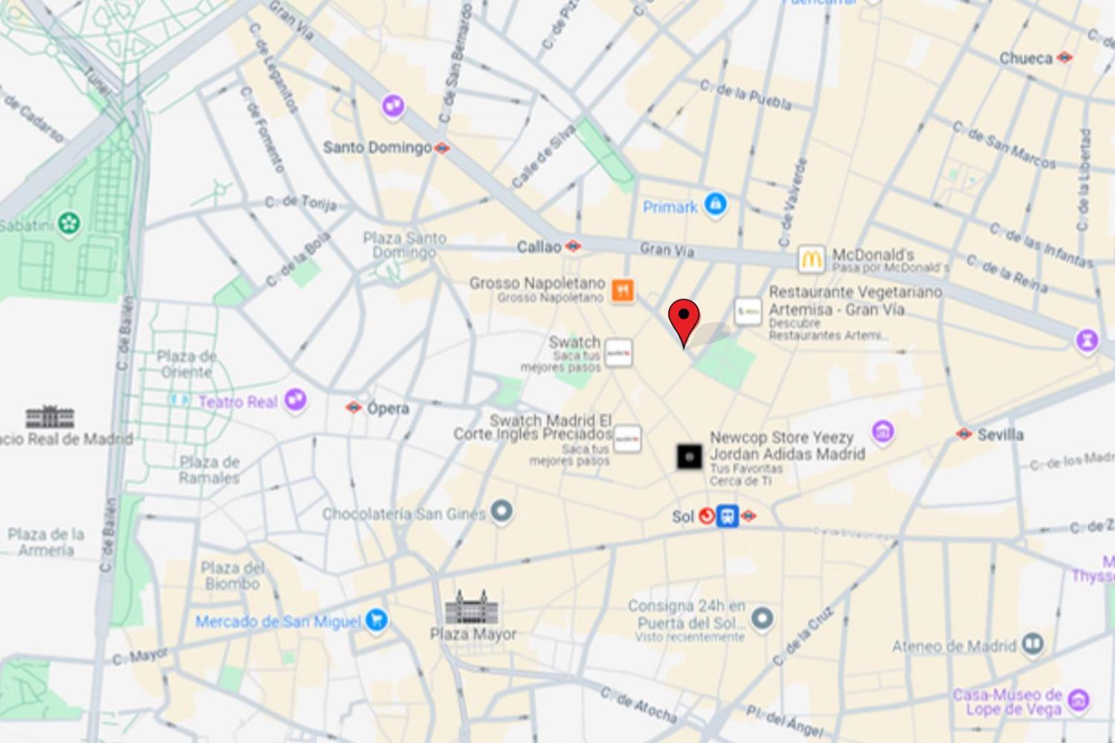 Cool Y Centrico Apt 6Px En Plena Plaza Del Carmen E2 Madrid Kültér fotó
